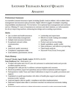Crafting aan Effective Telecaller Objective